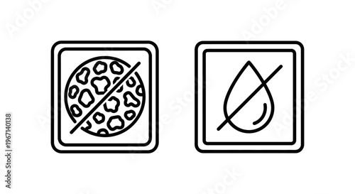 Color spill and spill suppression icons