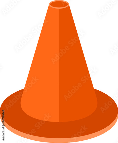 Illustration of the Traffic Cone