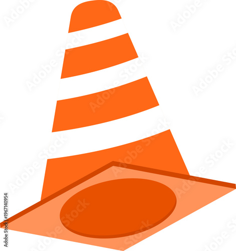 Illustration of the Traffic Cone