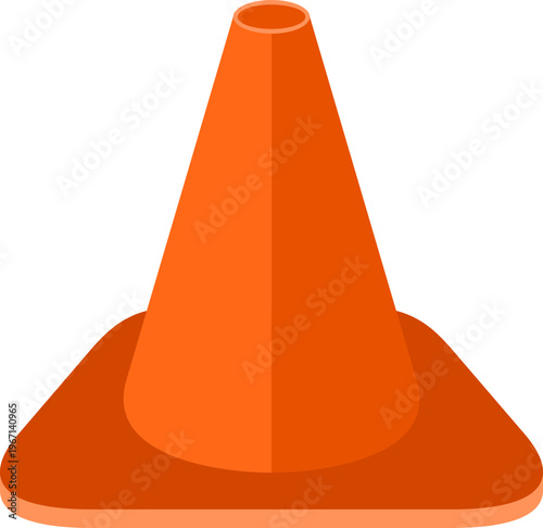 Illustration of the Traffic Cone