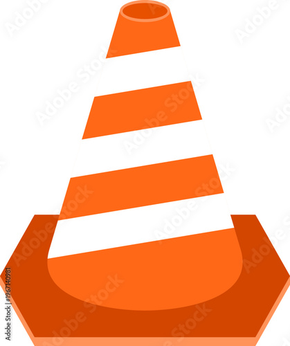 Illustration of the Traffic Cone