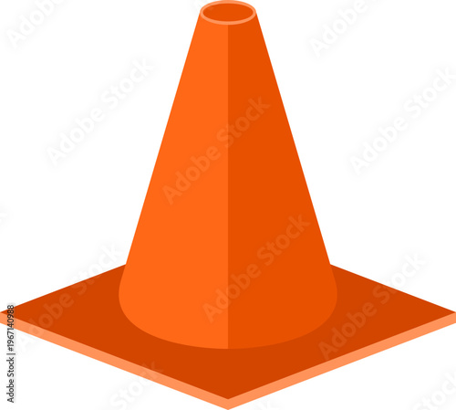 Illustration of the Traffic Cone