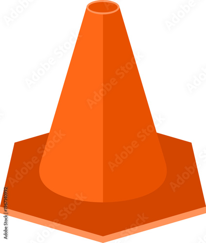 Illustration of the Traffic Cone