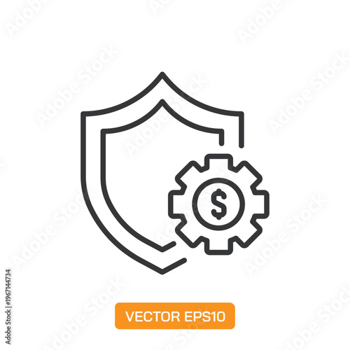 Money Protection line icons- Mini collection series icon