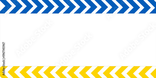 Ukraine blue and yellow diagonal simple line striped background template with empty blank white space. Peace nation sign banner.