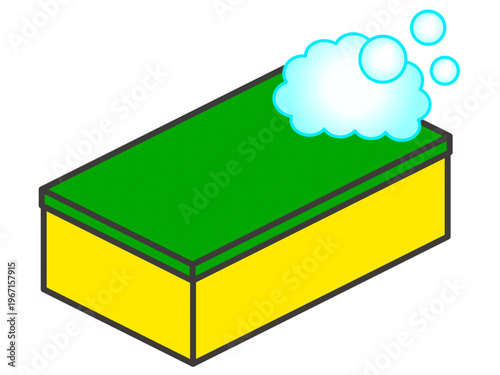 	スポンジのイラスト素材3