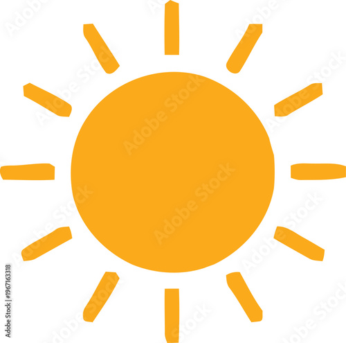 sun vector illustration