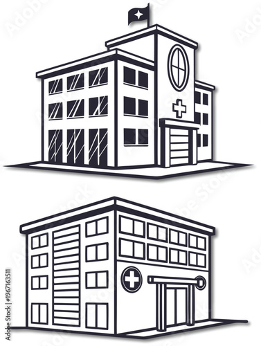 Hospital Building Icon