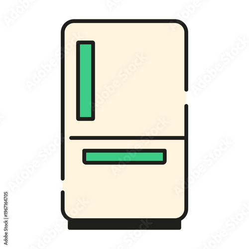 冷蔵庫の家電アイコン