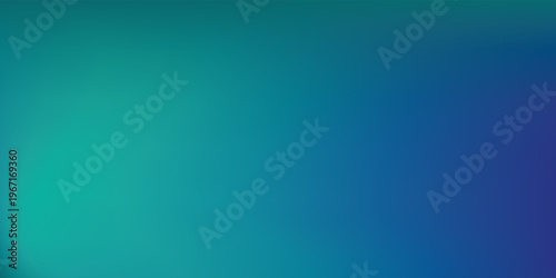 Abstract smooth gradient background blending blue and turquoise tones with soft lighting and subtle blur. Clean  modern  and minimal design