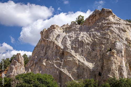 Rock Formations in Garden of the Gods, Colorado Springs, Colorado, USA