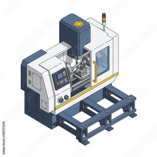 Advanced CNC Machine Tool for Precision Manufacturing Operations.