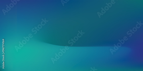 Abstract smooth gradient background blending blue and turquoise tones with soft lighting and subtle blur. Clean  modern  and minimal design