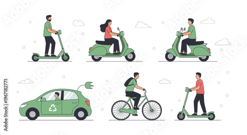 Fish bone skeleton icons set isolated on white background