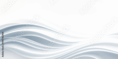 Smooth abstract blue wave design with flowing liquid lines and artistic texture creates a modern light backdrop wallpaper concept