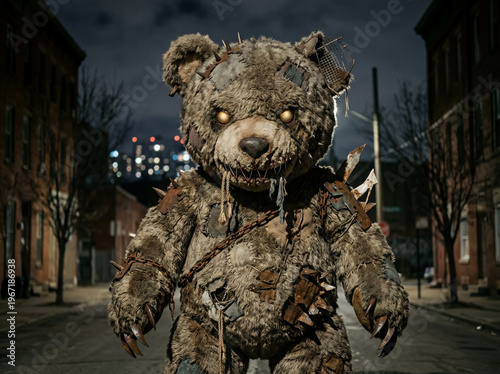Horror teddy bear