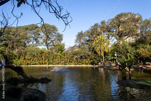 Obraz na płótnie parque em santo andre