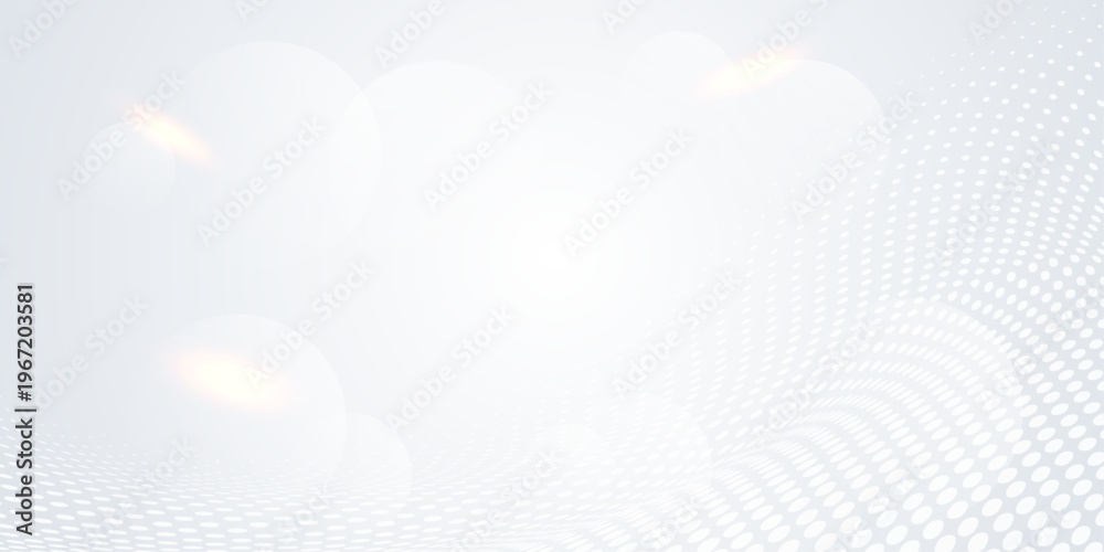 Obraz premium Abstract light gray circular background with subtle glowing accents, minimal modern design and soft elegant texture