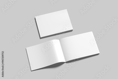 Landscape Magazine Blank Mockup