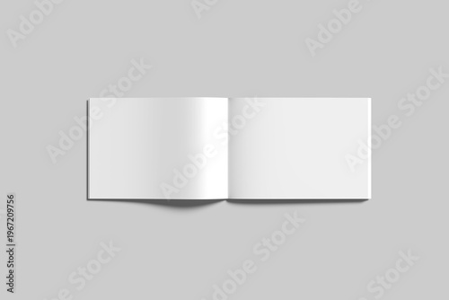 Tableau sur toile Landscape Magazine Blank Mockup