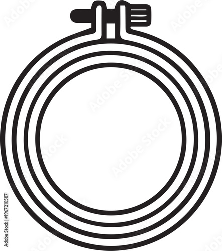 vector illustration of a circle