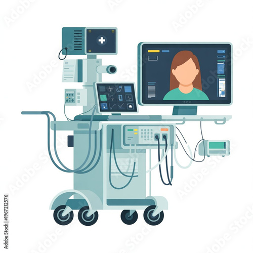 Telemedicine Examination Cart System 
