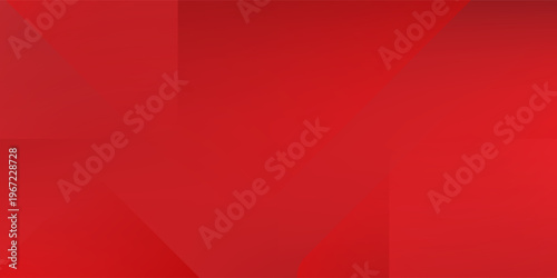 Abstract blue background with glowing geometric lines. Modern red gradient square shape design. Futuristic technology concept. Suit for brochure, corporate, website, poster, banner, cover modern