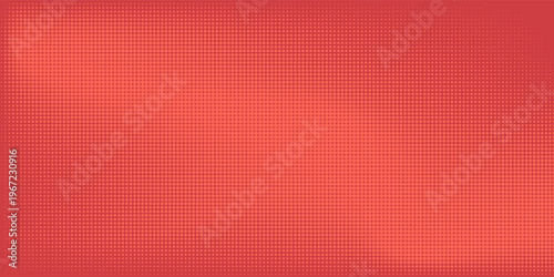 Red diagonal geometric shape with halftone. Modern fiber textured vector eps 10