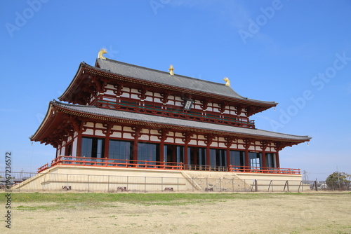 Tableau sur toile temple of Nara