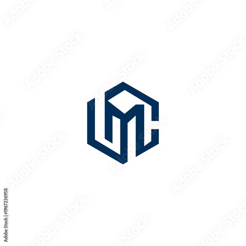 Creative mg letter vector logo design