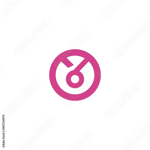 Circle vector logo template design