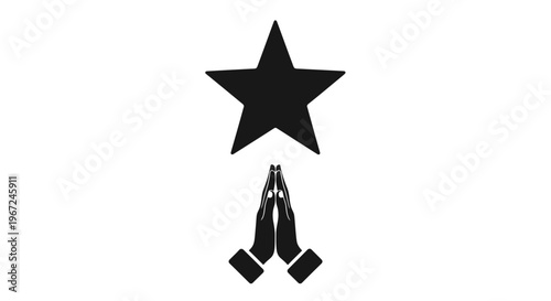 Hammer sickle star communist symbol.