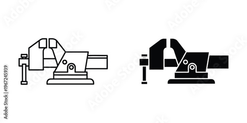 Illustrations of a milling machine and a lathe in operation