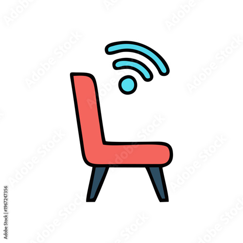 Wireless Seating Area Designed For Connected Smart Workspace