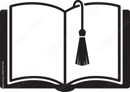 Digital Library and Online Education Study Silhouettes