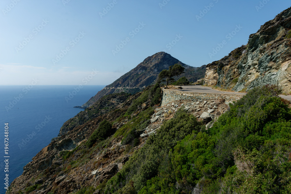 Naklejka premium Frankreich - Korsika - Cap Corse