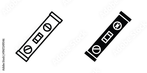 Comparison of traditional and modern leveling tools with bubble vials
