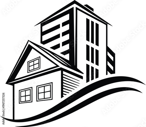Urban Nest Real Estate Logo