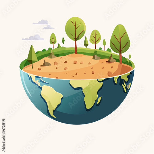 Sustainable Earth Concept