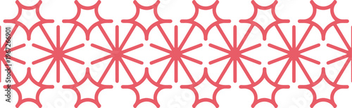 Angry emotion symbol set with red outline comic irritation marks, expressive doodle icons collection for frustration, rage, stress illustration