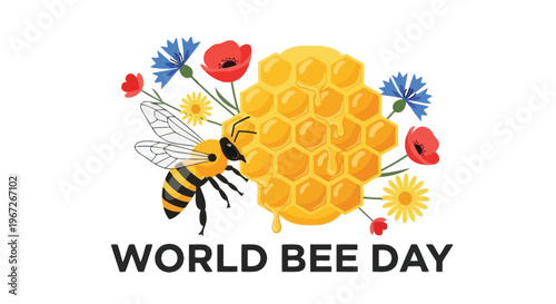 International museum day illustration featuring a classical building facade