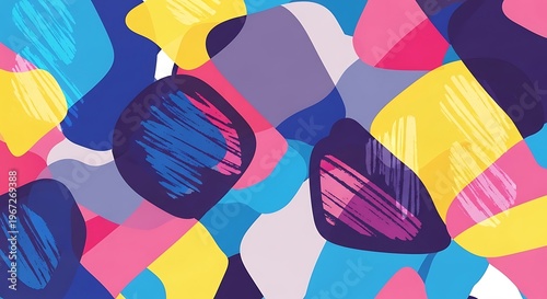 Vibrant colorful abstract background texture design.