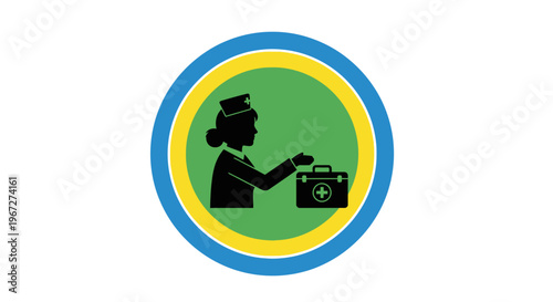 Woman holding a camera device.