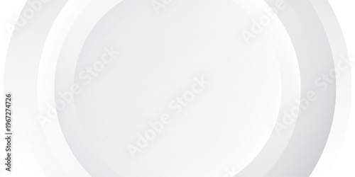 Abstract White Circle Layers Background Vector, Simple Abstract Background