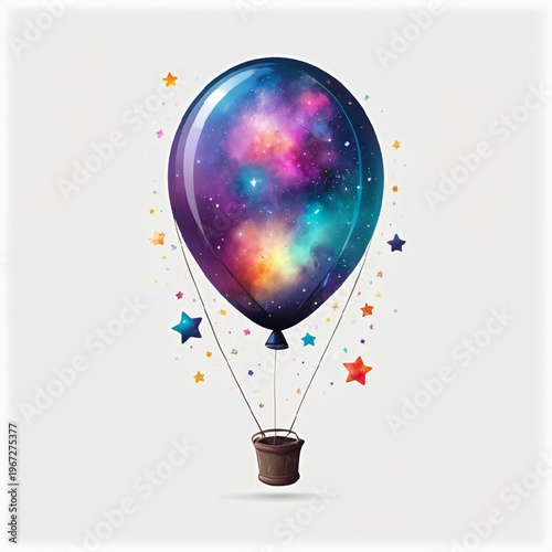 vector illustration of a balloons