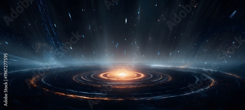 Astral vision Coffee fields meets cosmos,generative AI