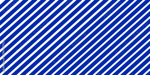 blue stripes on white background. Striped diagonal pattern Vector illustration of Seamless background Christmas or winter theme Background with slanted lines