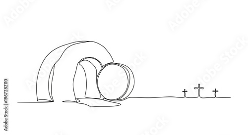 Simple line drawing of a tent.