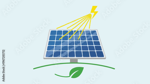 Solar panel energy generation for a sustainable earth day and a greener future