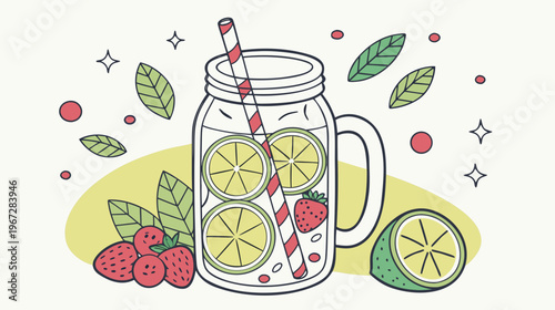 detox water, infused water, lemon cucumber mint water, healthy hydration, detox drink, spa water, flavored water, wellness beverage, refreshing drink, infused water jar, clean eating, healthy lifestyl